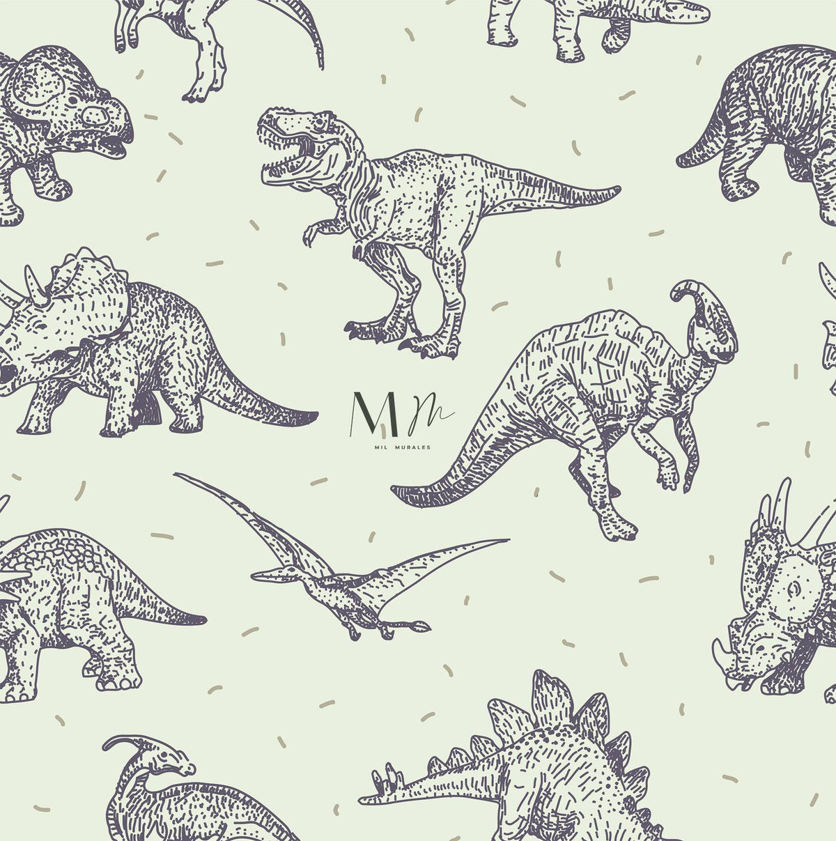Dinosaurios Grises