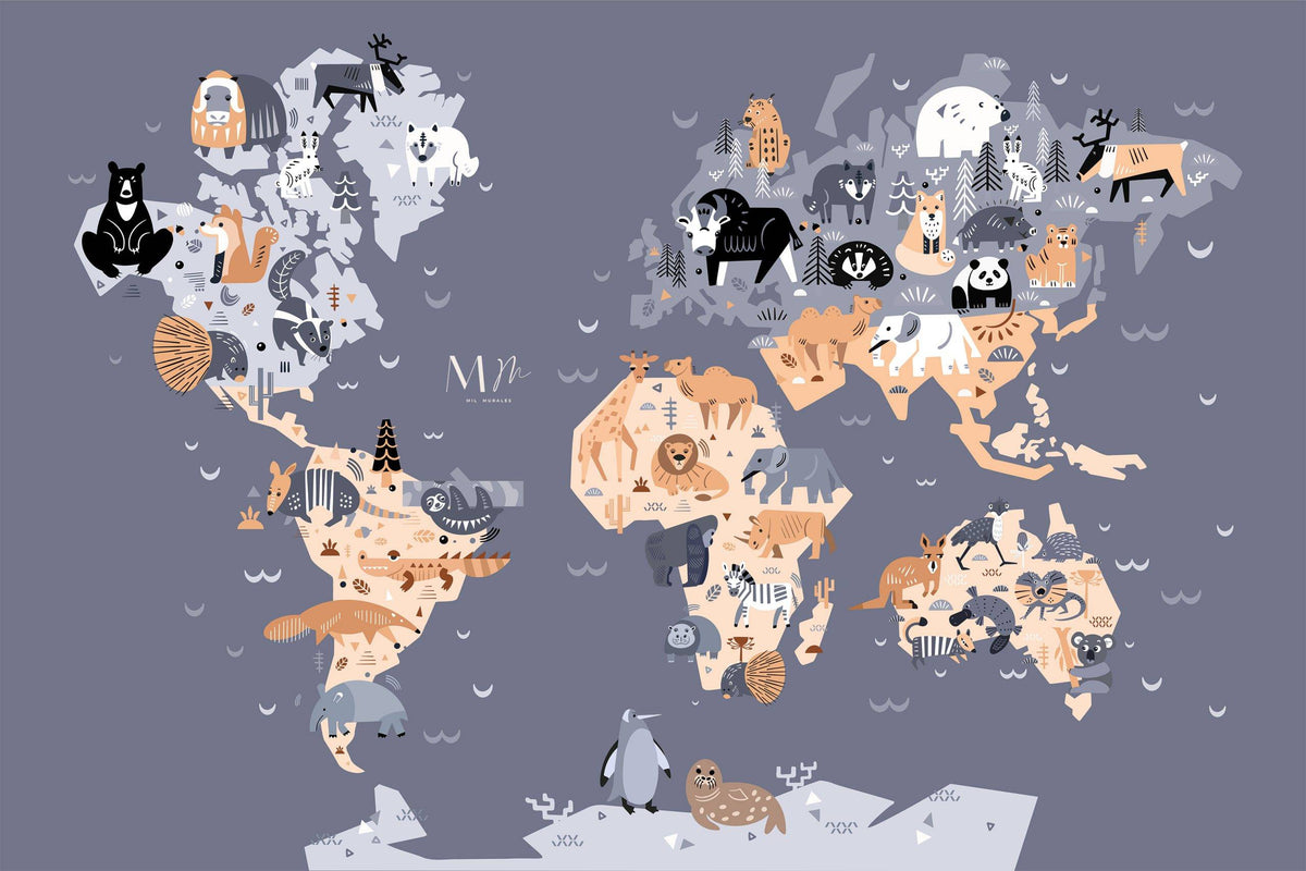 Fauna de mapamundi