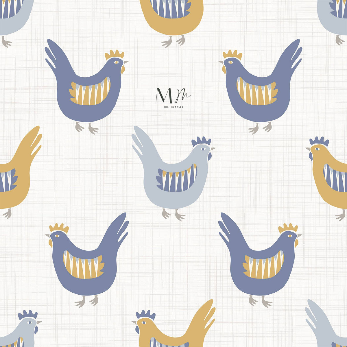 Gallinas de colores