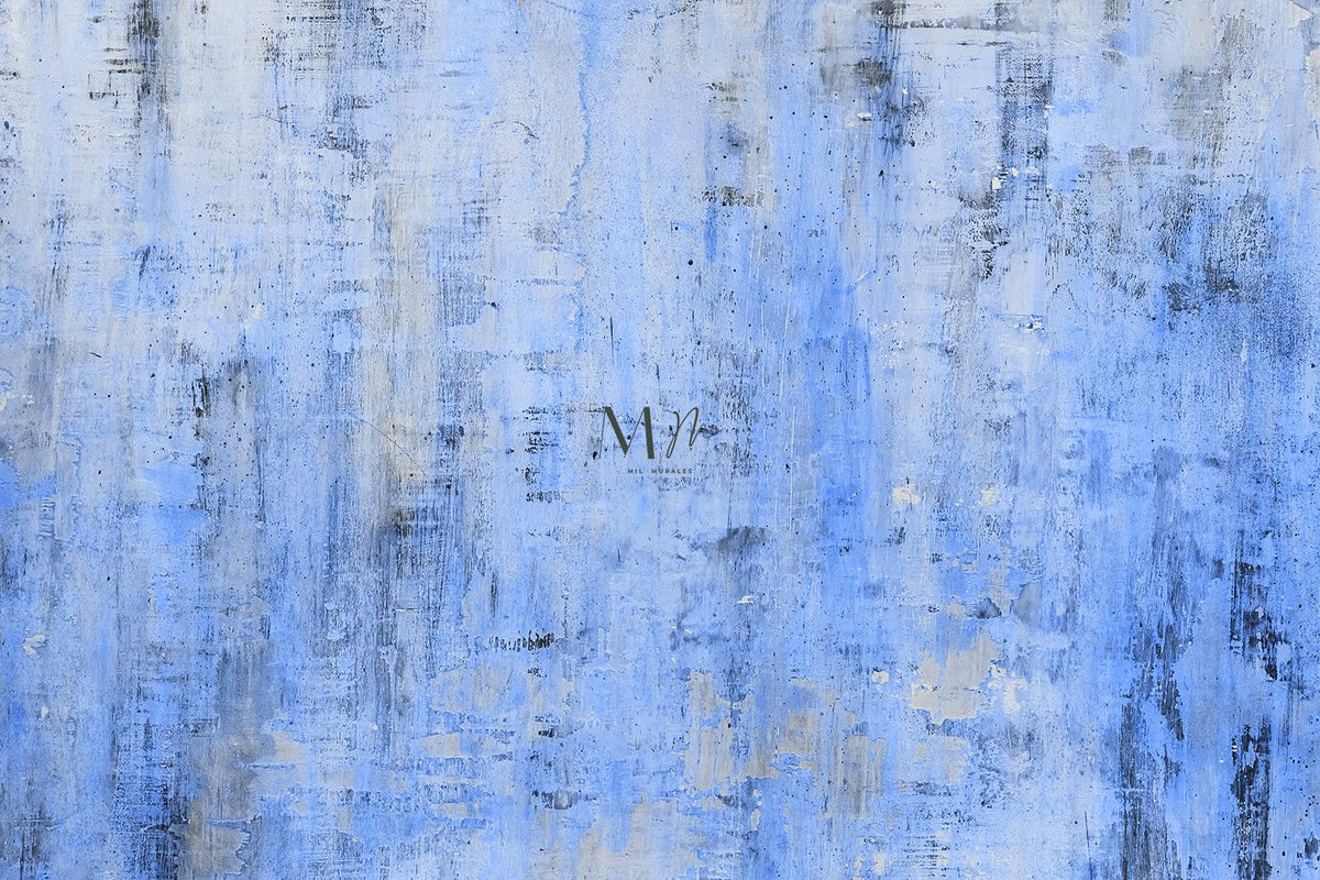 Hormigón azul y gris