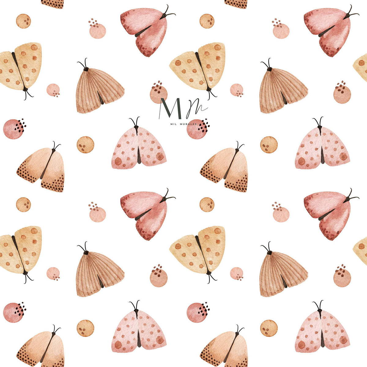 Mariposas Pastel