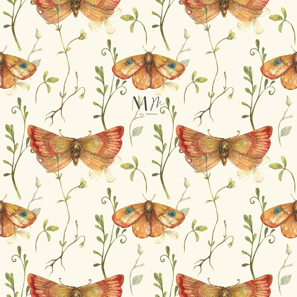 Orange Butterflies