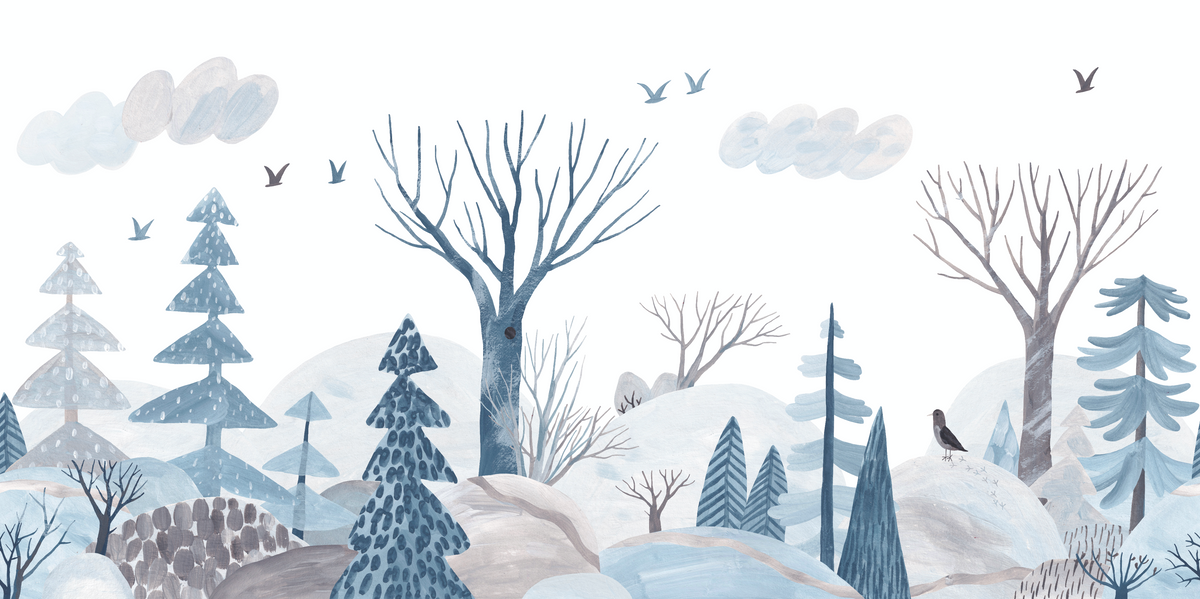 Bosque azul magico