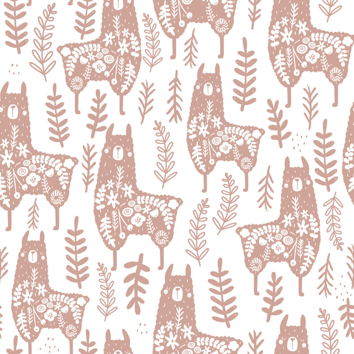 Llamas en flores