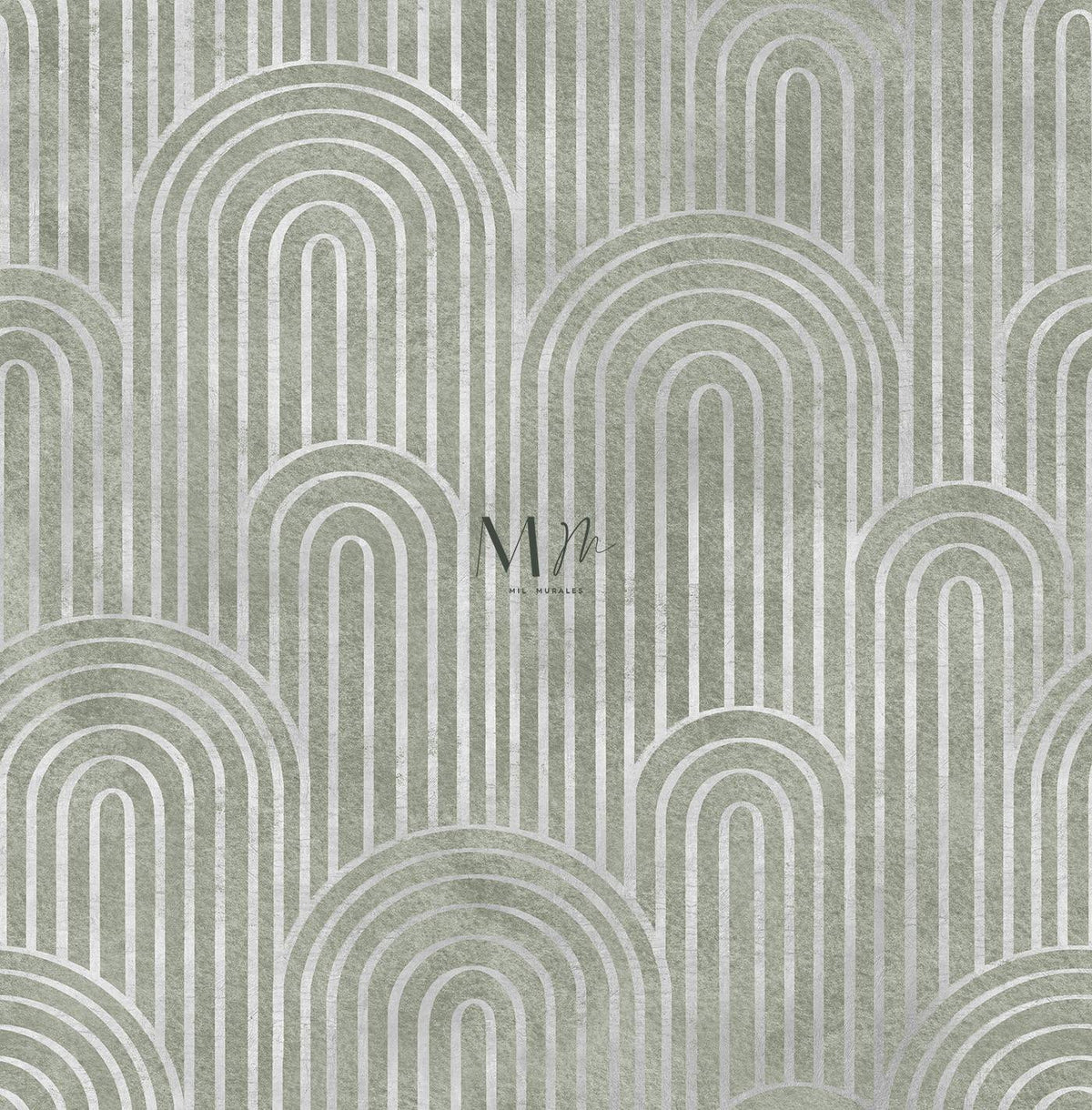 Art deco musgo