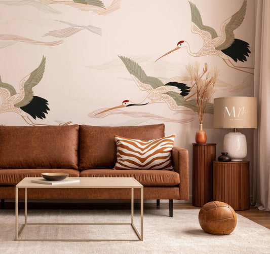 Aves en viento