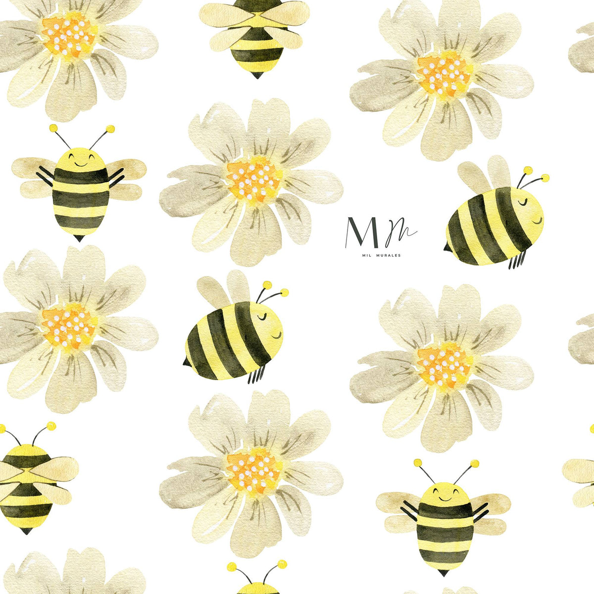 Bees and flowers