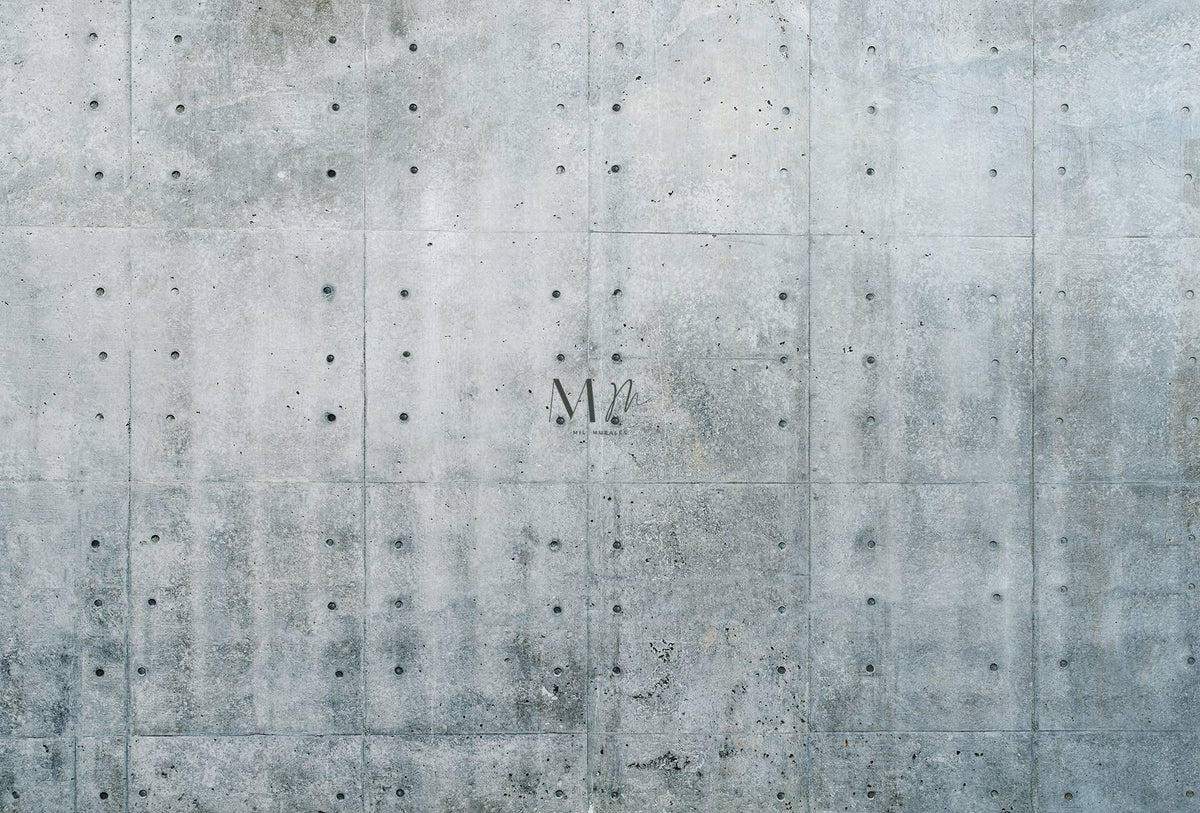 Concreto con puntos y líneas