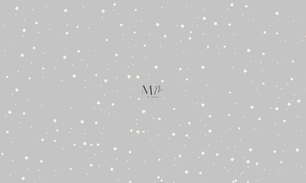 Estrellas en gris