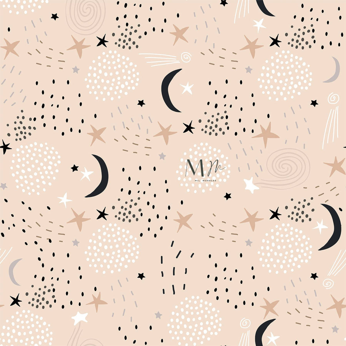 Estrellas y lunas