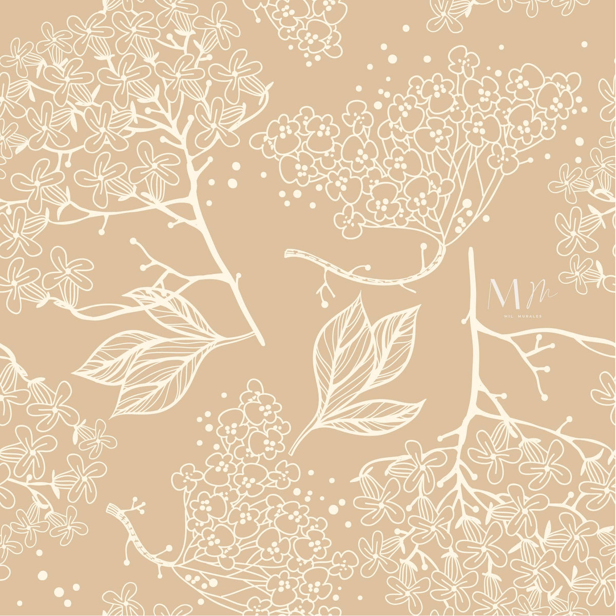 Floral damasco