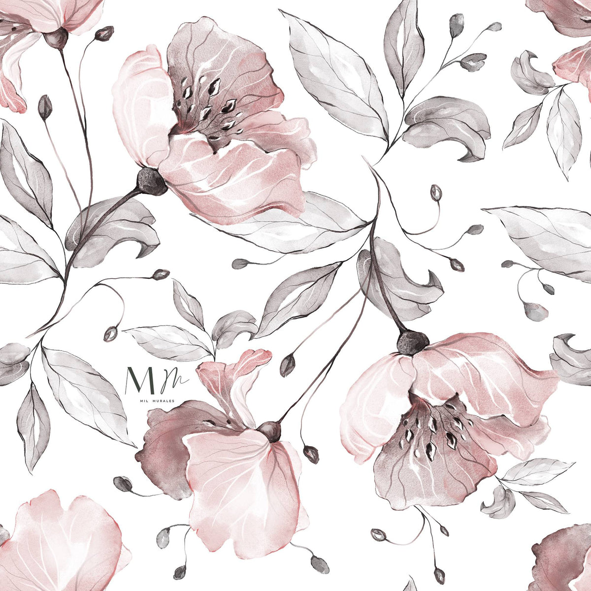 Flores pastel III