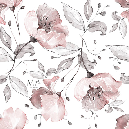 Flores pastel III