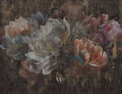 Flores de pintura