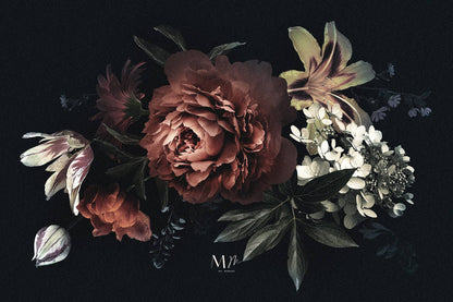 Flores en oscuridad