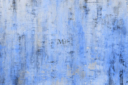 Hormigón azul y gris