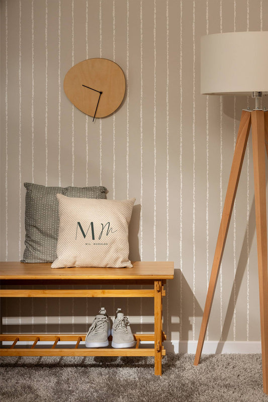 Lineas acuarela beige