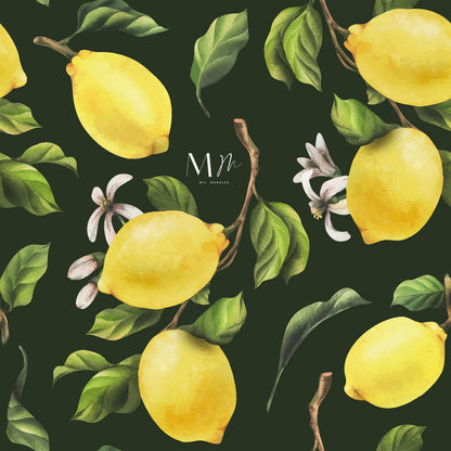 Limones en flor