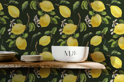 Limones en flor