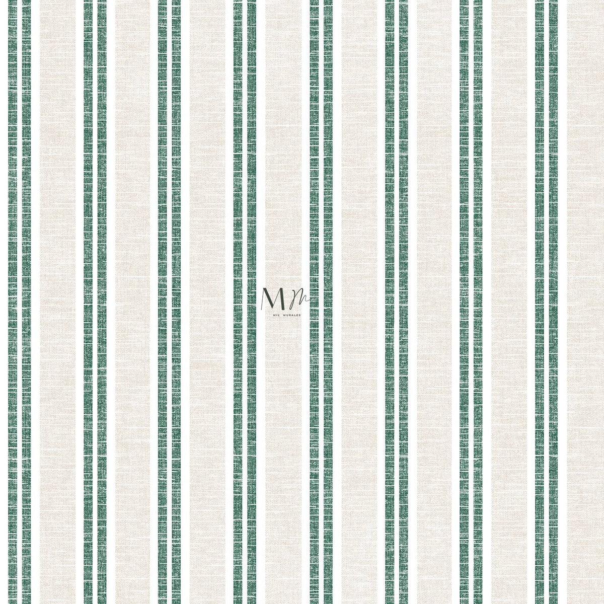 Doble linea verde