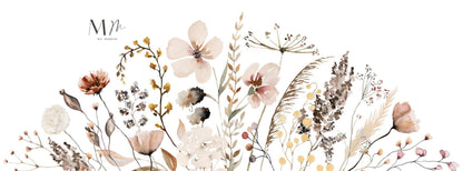 Medio de flores
