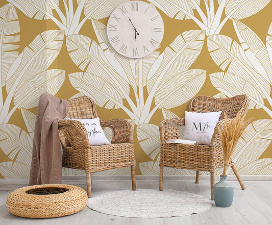 Palmas en abanico