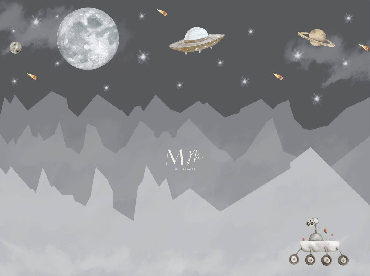 Planeta de noche