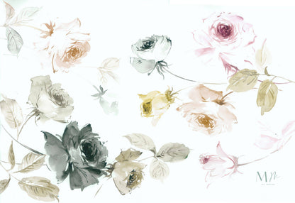 Rosas en tono