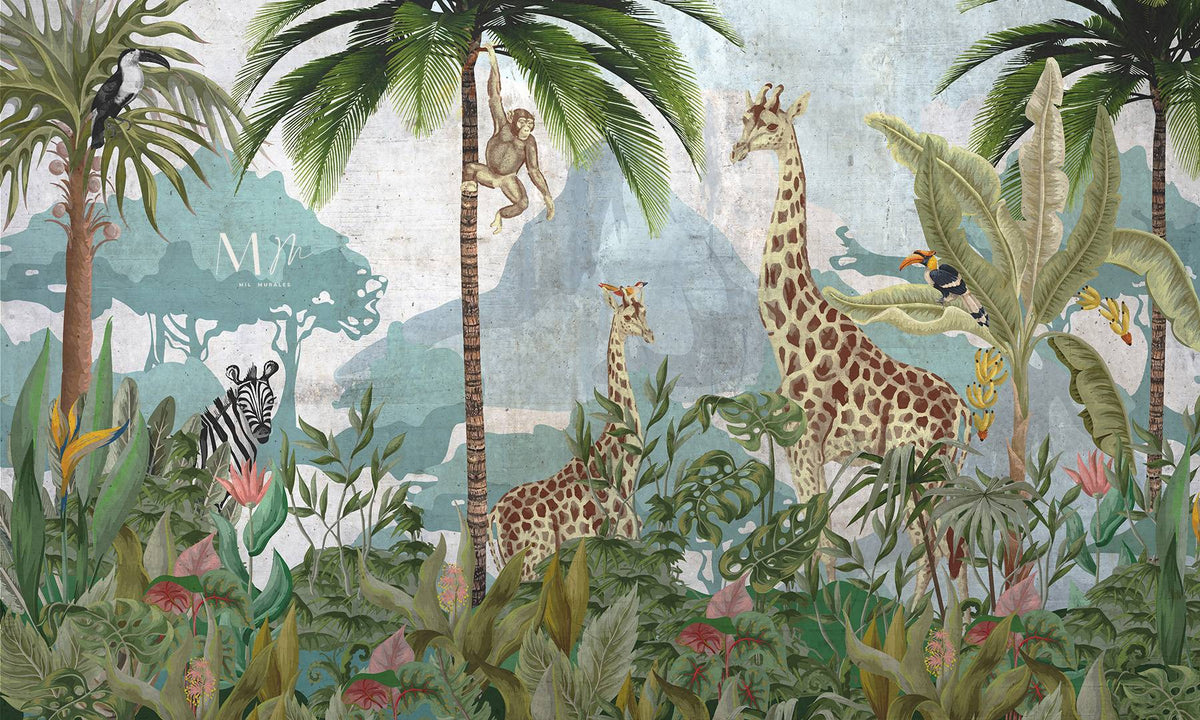 Selva sobre lino II