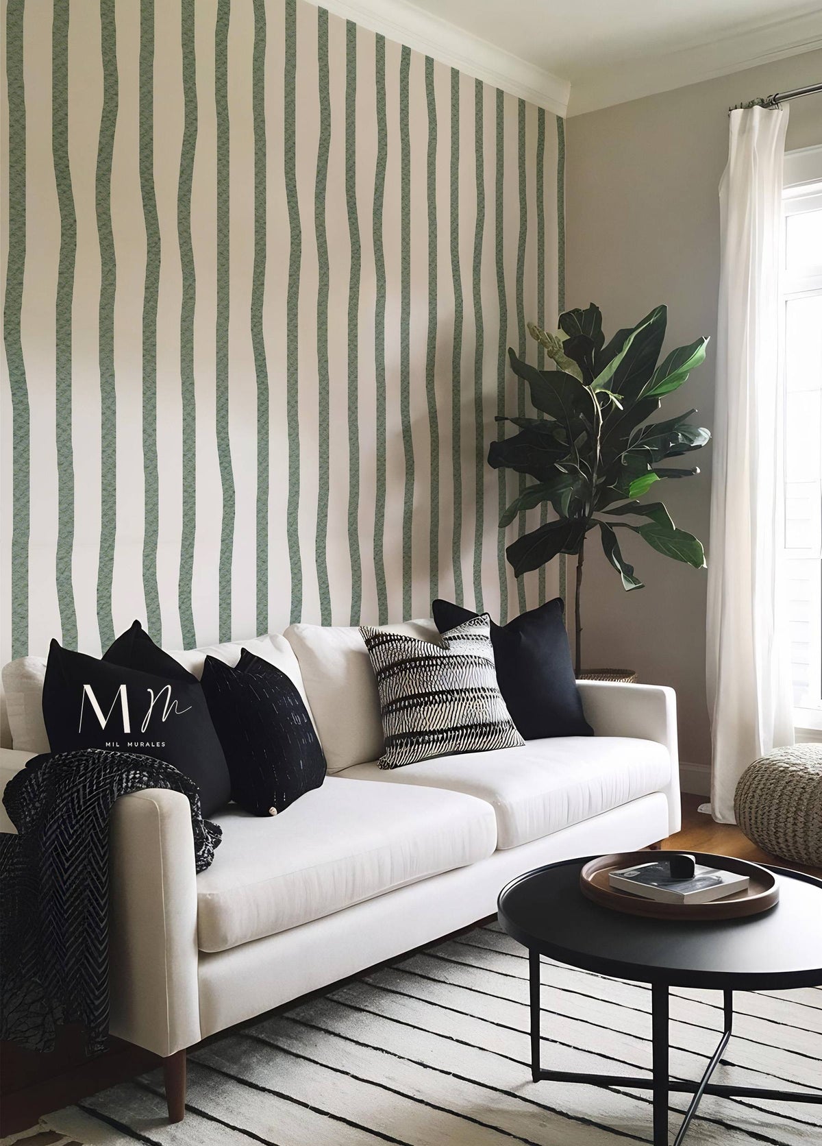 Watercolor green