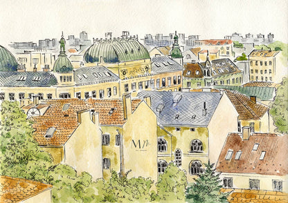 Zagreb al sol