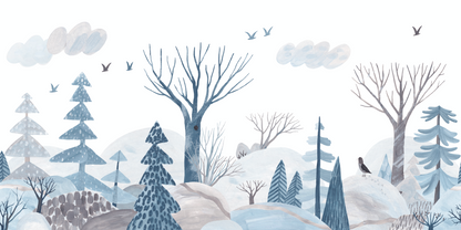 Bosque azul magico
