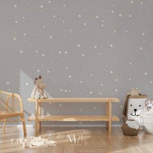 Estrellas en gris